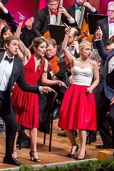 New York Philharmonic New Year's Eve: Bernstein on Broadway poster