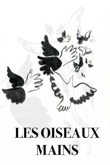 Les oiseaux mains poster