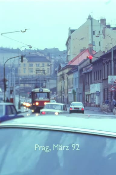 Prague, March ’92 poster
