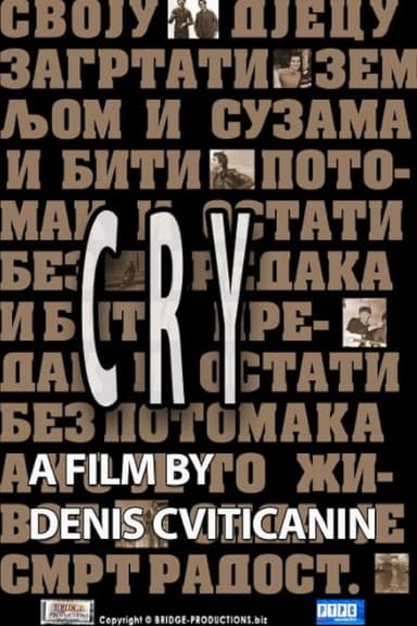 Cry poster