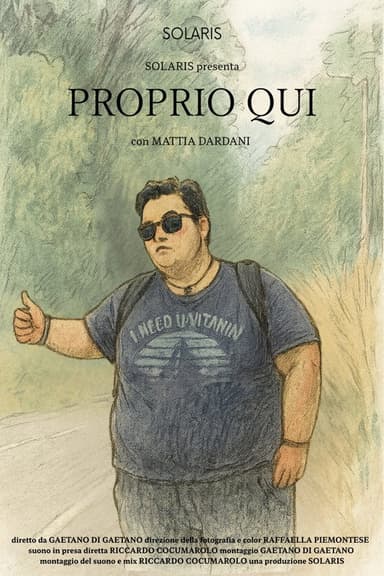 Proprio qui poster