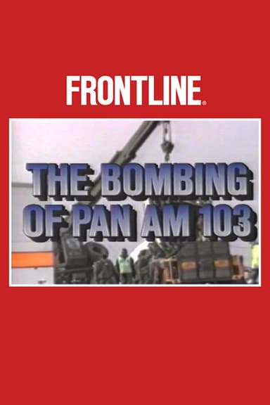 The Bombing of Pan Am 103 poster