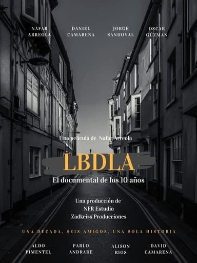 LBDLA 10 años poster