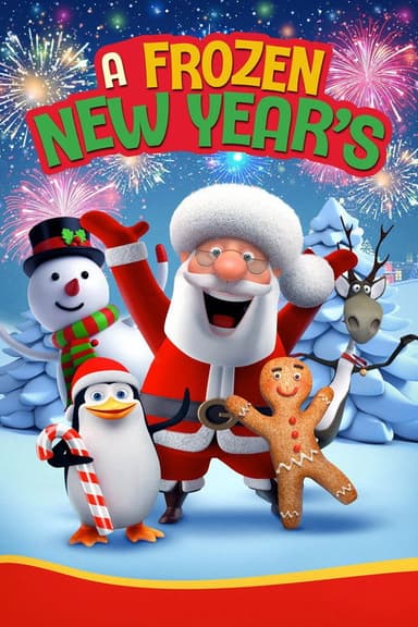 A Frozen New Year's poster