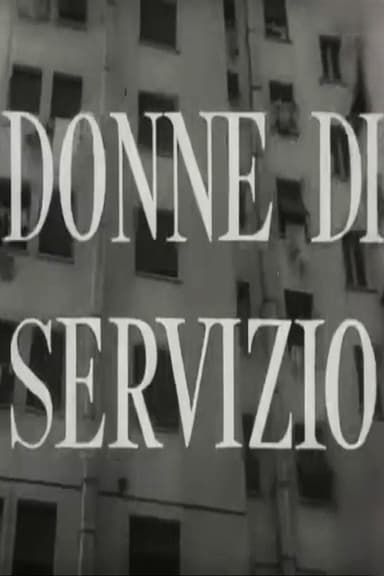 Donne di servizio poster