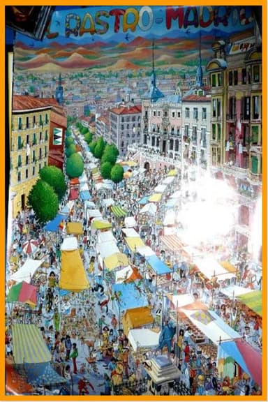 El rastro de madrid poster