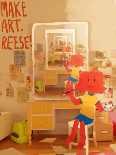 Make Art, Reese! poster