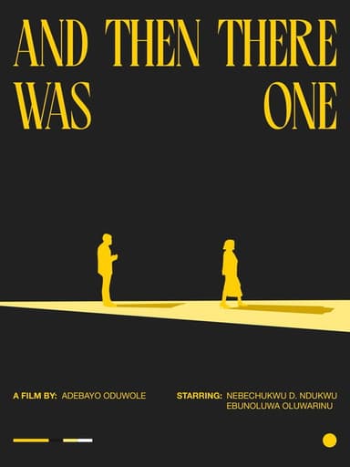 And Then There Was One poster