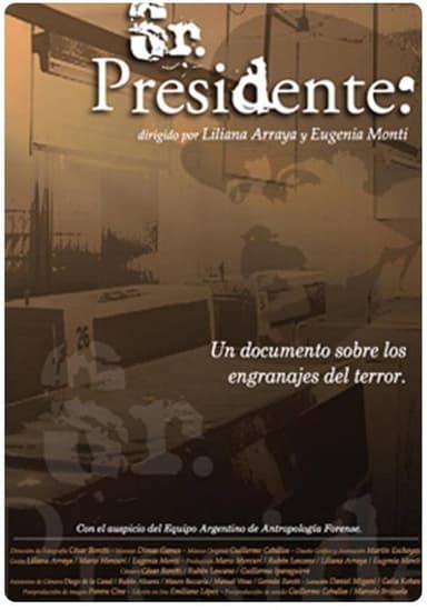 Sr. Presidente: poster