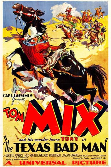 The Texas Bad Man poster