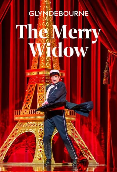 The Merry Widow from Glyndebourne poster