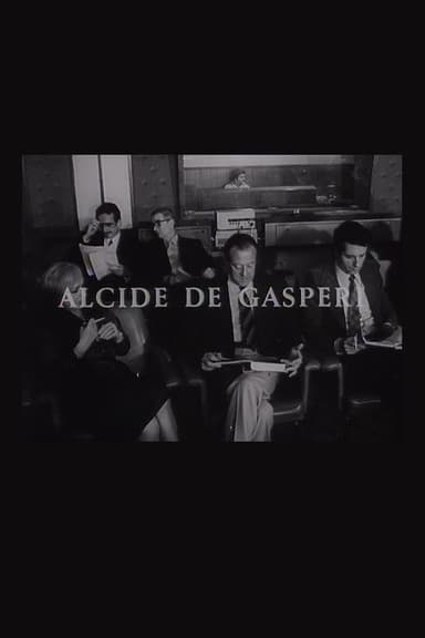 Alcide De Gasperi poster