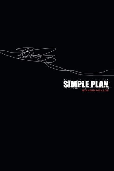 Simple Plan - MTV Hard Rock Live poster