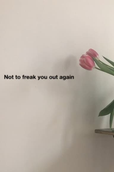 Not to freak you out again poster