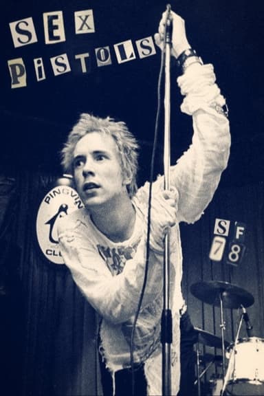 sex pistols - 1978 live, san francisco poster
