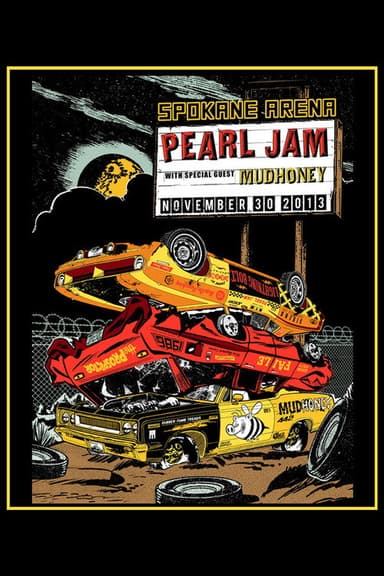Pearl Jam: Spokane 2013 poster