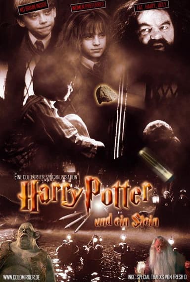 Harry Potter und ein Stein poster