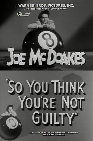 So You Think You're Not Guilty poster