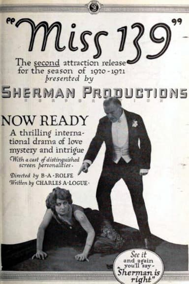 Miss 139 poster