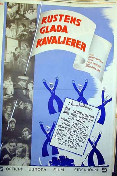 Kustens glada kavaljerer poster
