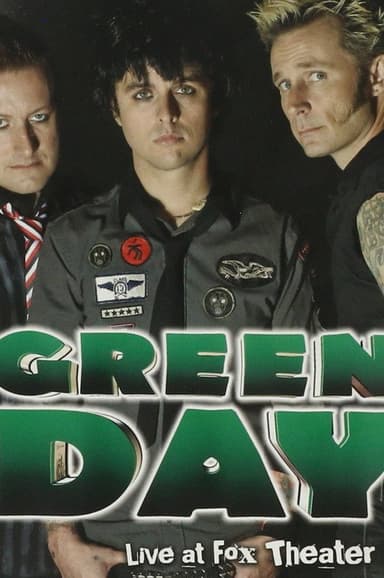Green Day: Live at Fox Theater poster