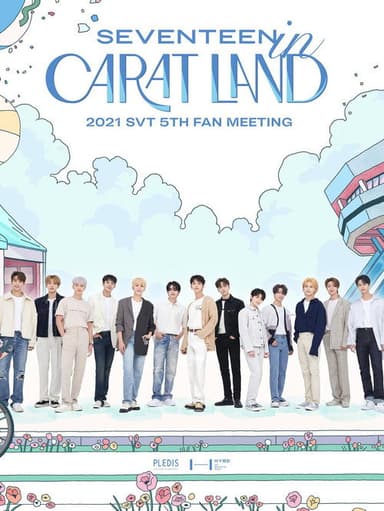 SEVENTEEN in CARAT LAND poster