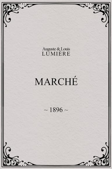 Marché poster