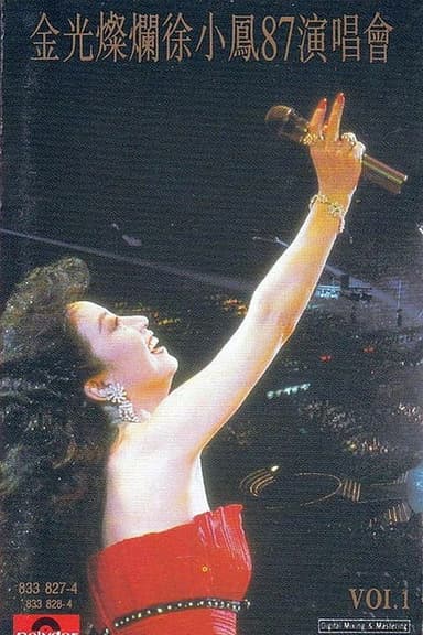 金光燦爛徐小鳳87演唱會 poster