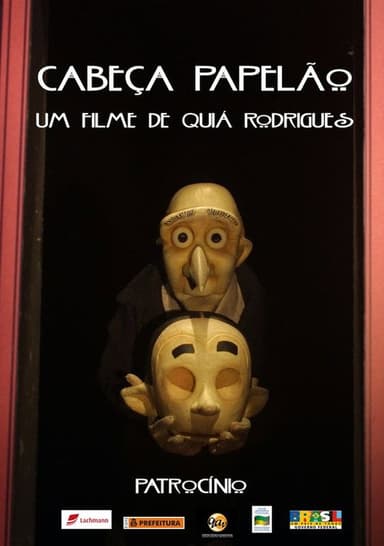 Cabeça Papelão poster