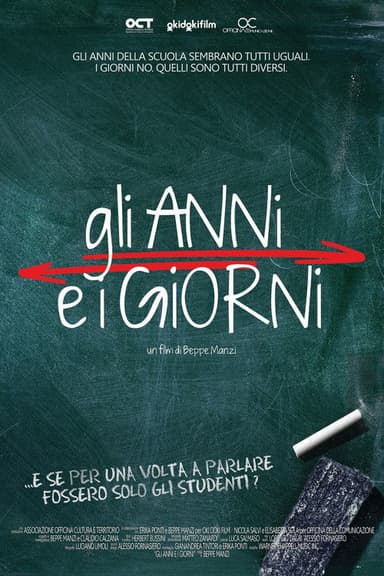 Gli anni e i giorni poster