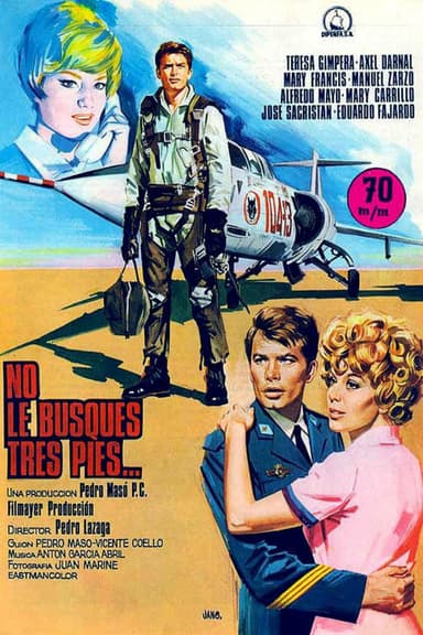 No le busques tres pies... poster