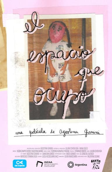 El espacio que ocupo poster