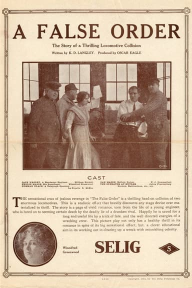 The False Order poster