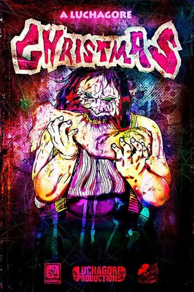A Luchagore Christmas poster
