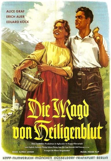Die Magd von Heiligenblut poster