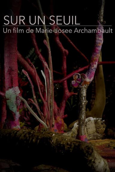 Sur un seuil poster