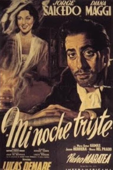 Mi noche triste poster