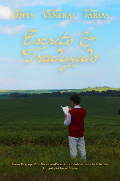 Escrito e Traduzido poster