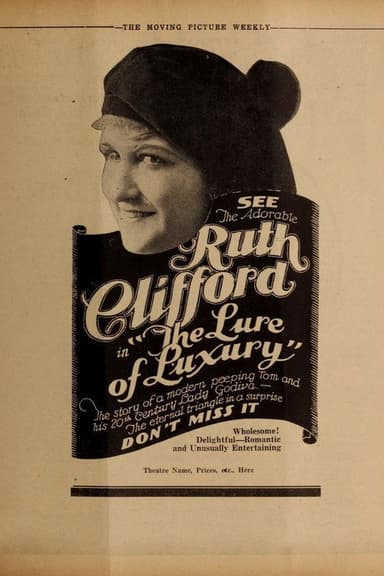 The Lure of Luxury poster