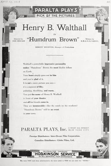 Humdrum Brown poster