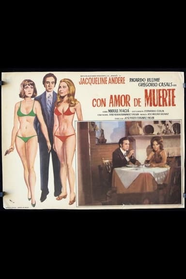 Con amor de muerte poster