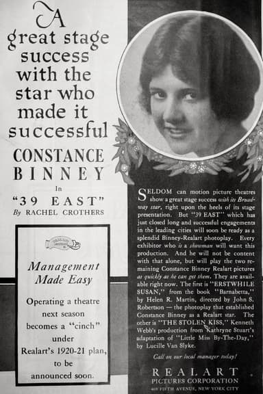 39 East poster