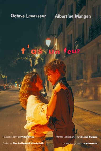 t'as un feu? poster