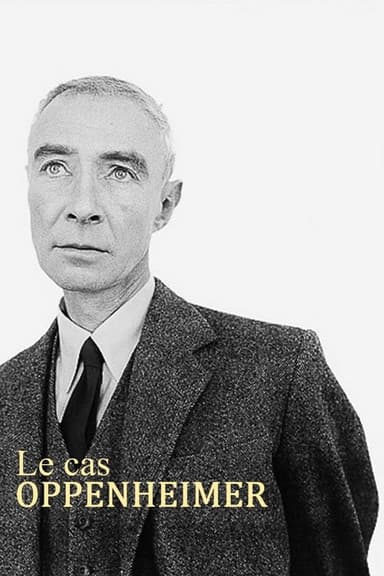 Spionagefall Robert Oppenheimer poster