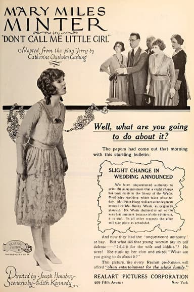 Don't Call Me Little Girl poster