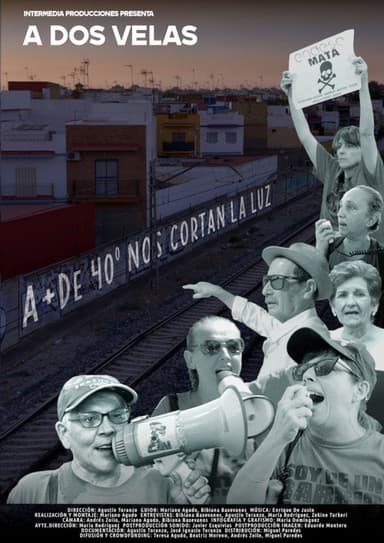 A dos velas poster