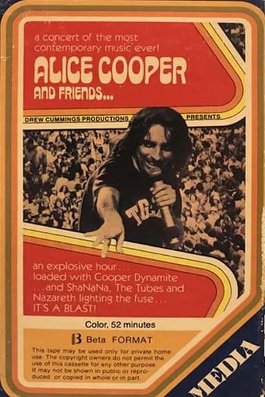 Alice Cooper and Friends poster