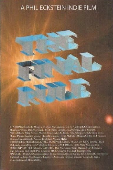 The Final Rule poster