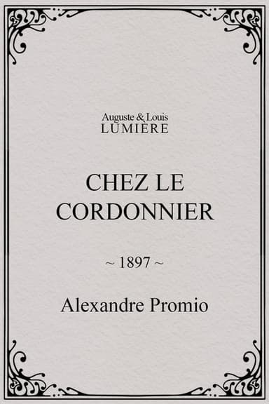 Chez le cordonnier poster