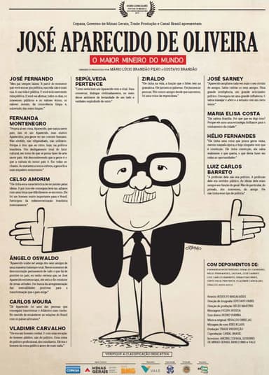 José Aparecido de Oliveira – O Maior Mineiro do Mundo poster